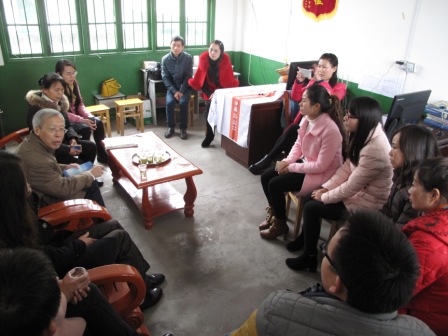 湖南省浏阳市杨花乡端里村端里完小图书角